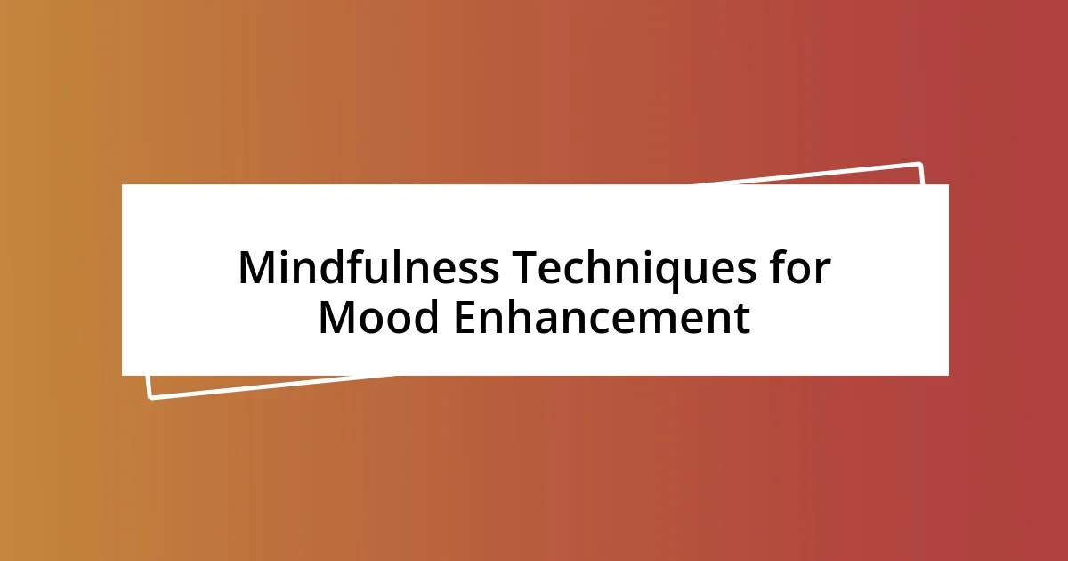 Mindfulness and Meditation Practices